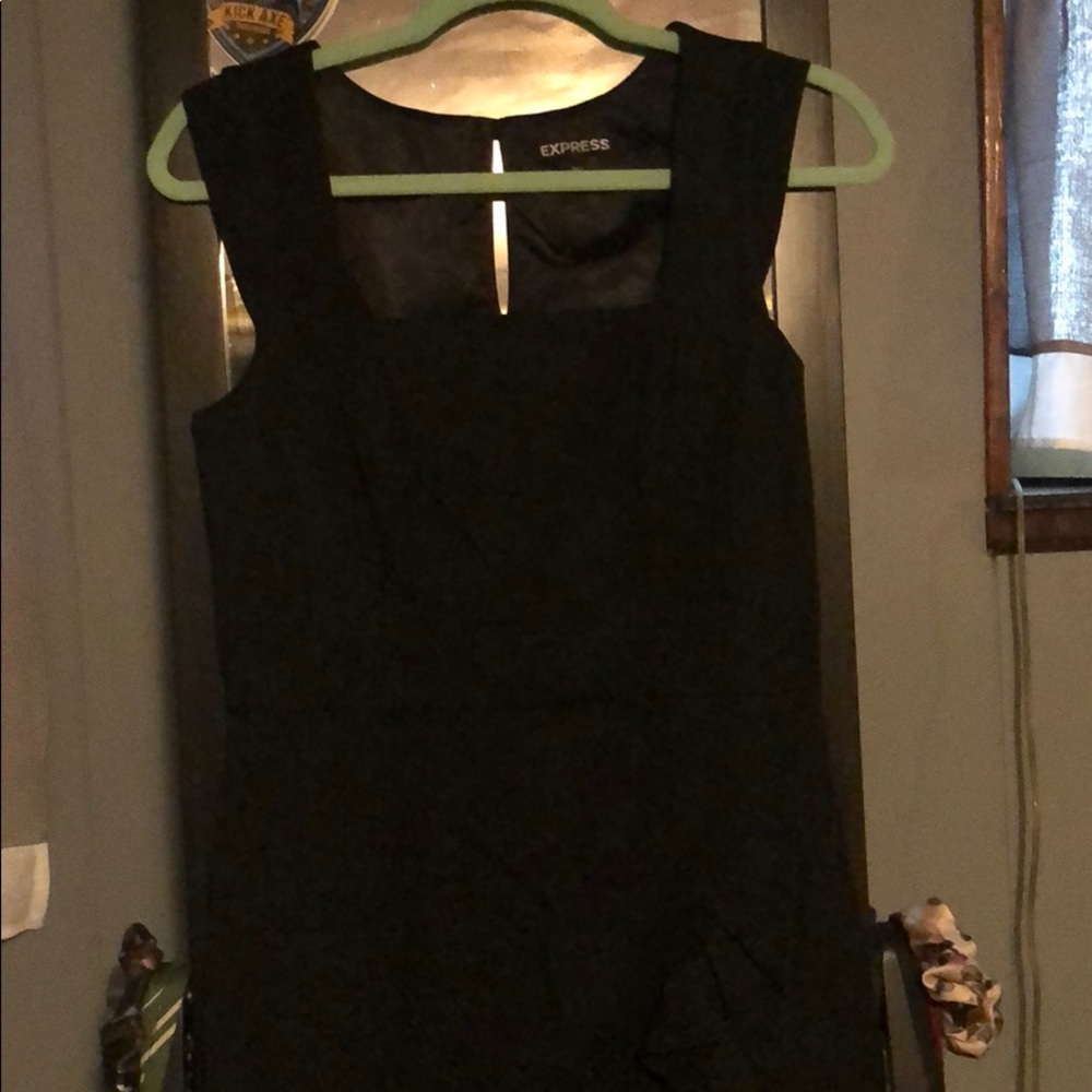 Black express pencil dress